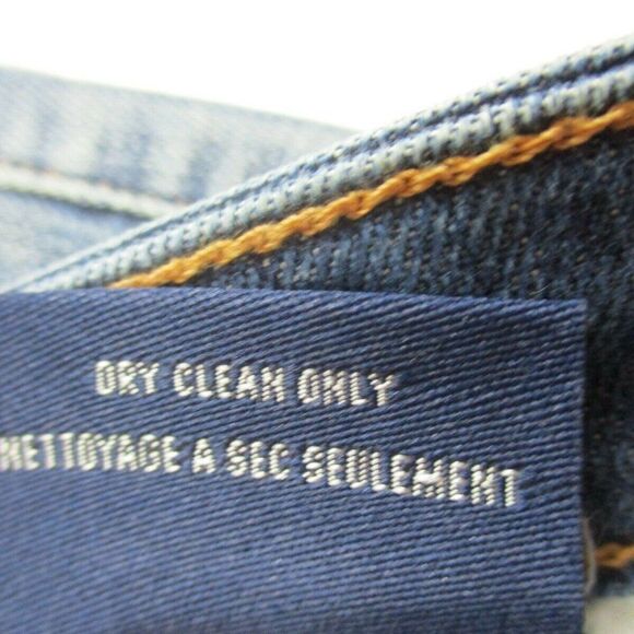 Fidelity Denim Jeans Sola Rebel Floral Mid Rise Ankle Dry Clean Women’s Size 27 - Picture 7 of 11